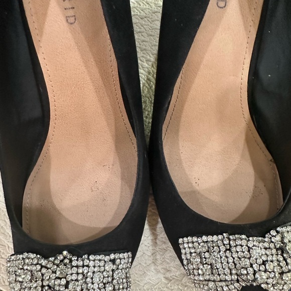 Black Torrid Platform Heels with Bow - Picture 4 of 6